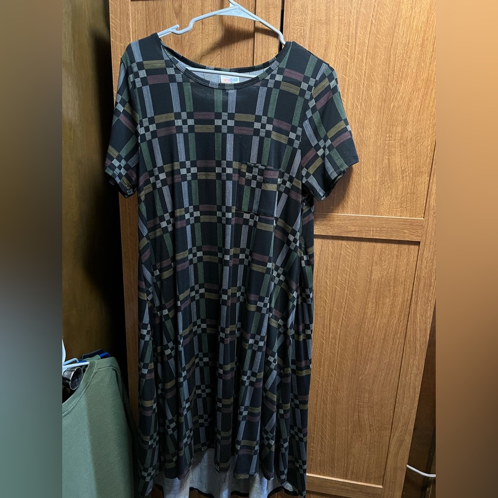Plaid Patterned Dress
